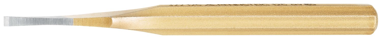 Crosscut chisel 4 x 125 mm, octagonal 10 mm, polished thumbnail 3