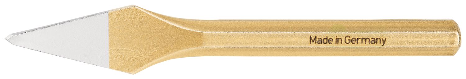 Crosscut chisel 4 x 125 mm, octagonal 10 mm, painted thumbnail 2