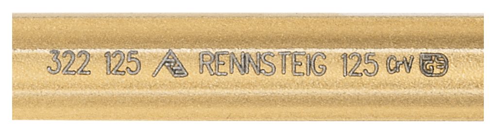 Crosscut chisel 4 x 125 mm, octagonal 10 mm, painted thumbnail 6