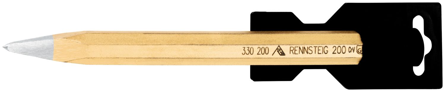 Pointed chisel DIY 200 mm, octagonal 16 mm, polished