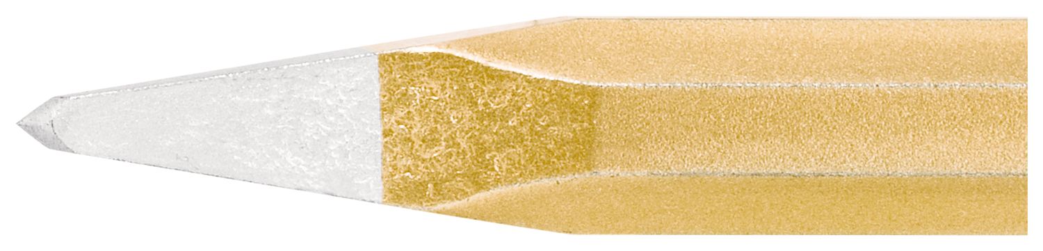 Pointed chisel DIY 200 mm, octagonal 16 mm, painted thumbnail 4