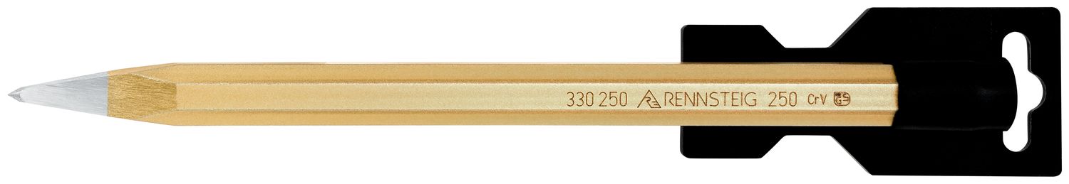 Pointed chisel DIY 250 mm, octagonal 16 mm, polished