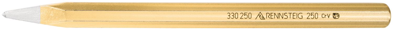 Pointed chisel 250 mm, octagonal 16 mm, painted