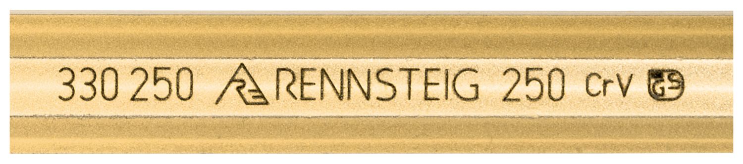 Pointed chisel 250 mm, octagonal 16 mm, painted thumbnail 6