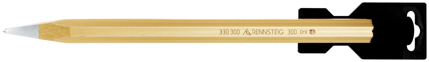 Pointed chisel DIY 300 mm, octagonal 18 mm, polished