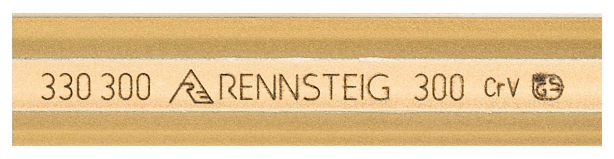 Pointed chisel 300 mm, octagonal 18 mm, painted thumbnail 6