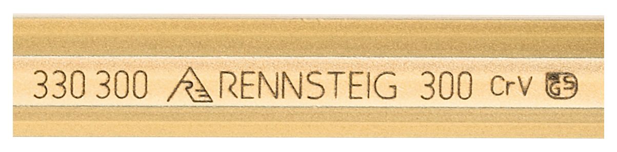 Pointed chisel 300 mm, octagonal 16 mm, painted thumbnail 6