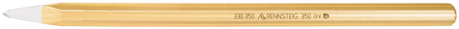 Pointed chisel 350 mm, octagonal 18 mm, painted