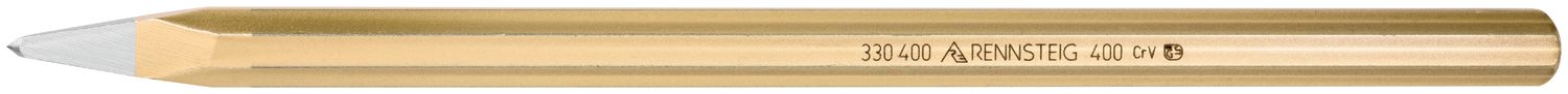 Pointed chisel 400 mm, octagonal 20 mm, polished