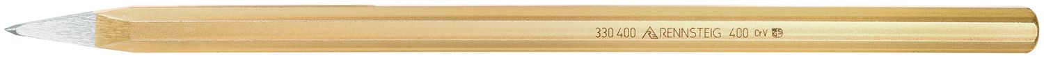 Pointed chisel 400 mm, octagonal 18 mm, polished