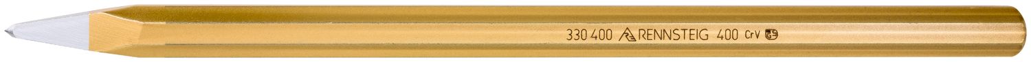 Pointed chisel 400 mm, octagonal 20 mm, painted