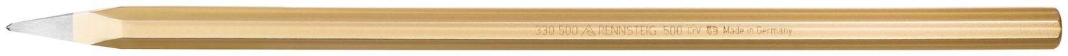Pointed chisel 500 mm, octagonal 20 mm, polished