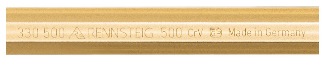 Pointed chisel 500 mm, octagonal 20 mm, painted thumbnail 5