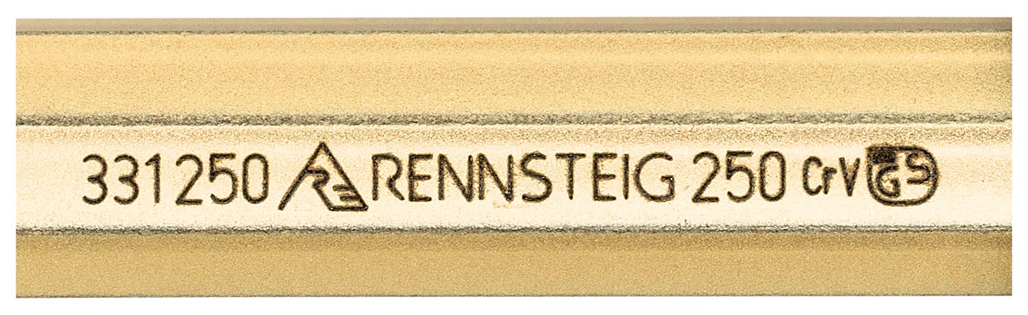 Pointed chisel with handguard 250 mm, octagonal 16 mm, polished thumbnail 5