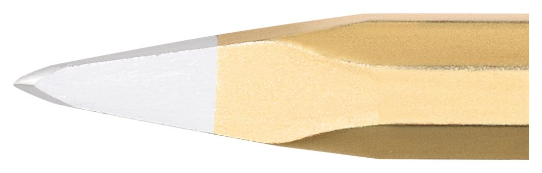 Pointed chisel with handguard 250 mm, octagonal 16 mm, painted thumbnail 3