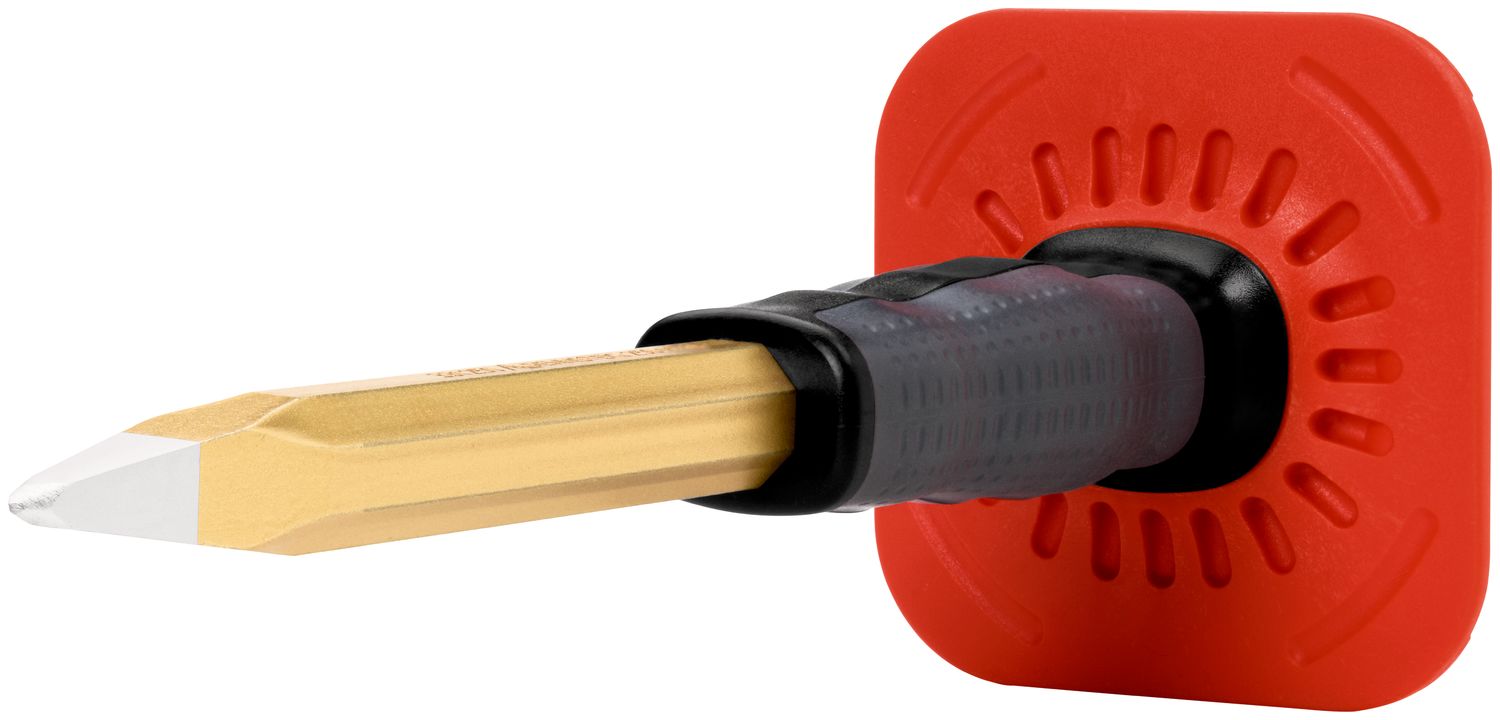 Pointed chisel with handguard 250 mm, octagonal 16 mm, painted thumbnail 4