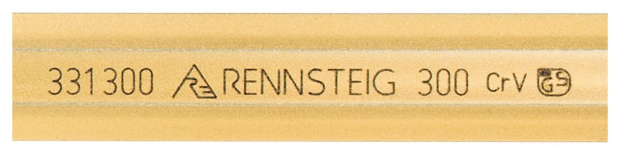 Pointed chisel with handguard 300 mm, octagonal 18 mm, polished thumbnail 5