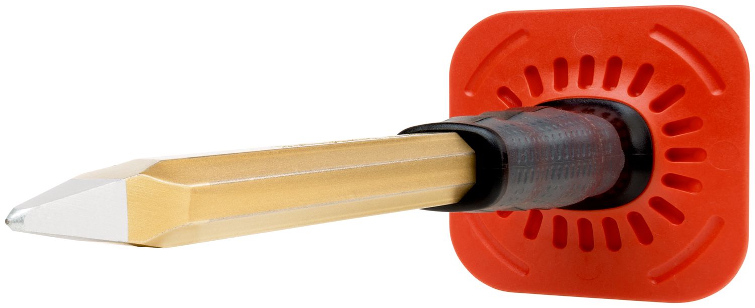 Pointed chisel with handguard 300 mm, octagonal 18 mm, painted thumbnail 5