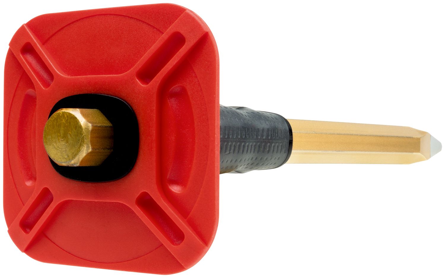 Pointed chisel with handguard 300 mm, octagonal 18 mm, painted thumbnail 8