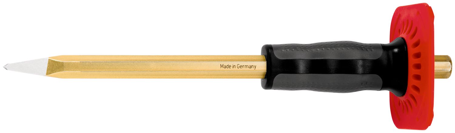 Pointed chisel with handguard 300 mm, octagonal 16 mm, painted thumbnail 2