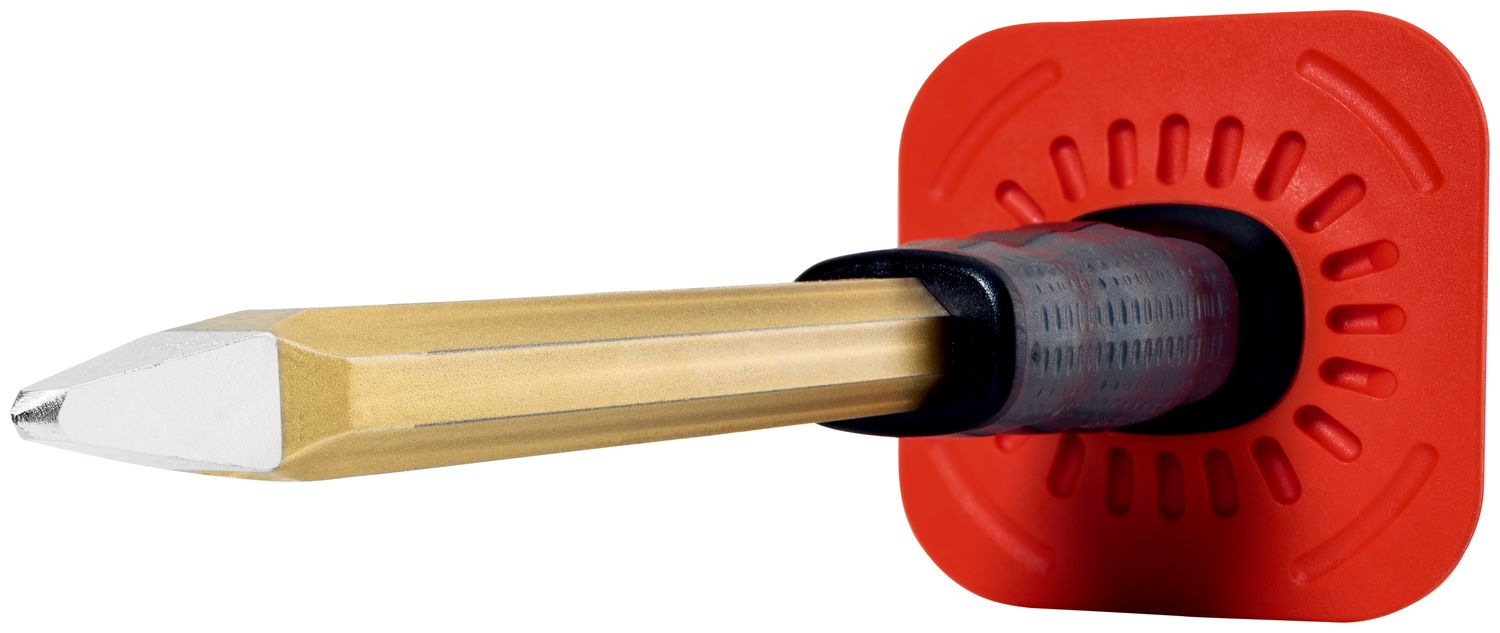Pointed chisel with handguard 300 mm, octagonal 16 mm, painted thumbnail 4