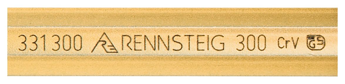 Pointed chisel with handguard 300 mm, octagonal 16 mm, painted thumbnail 5