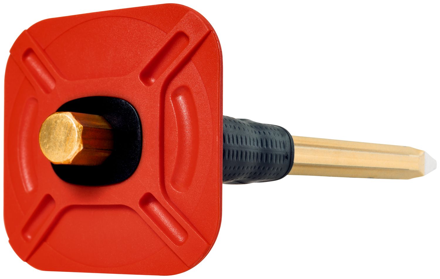 Pointed chisel with handguard 300 mm, octagonal 16 mm, painted thumbnail 7