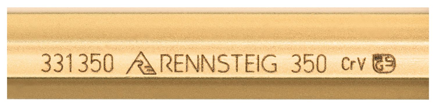 Pointed chisel with handguard 350 mm, octagonal 18 mm, polished thumbnail 5