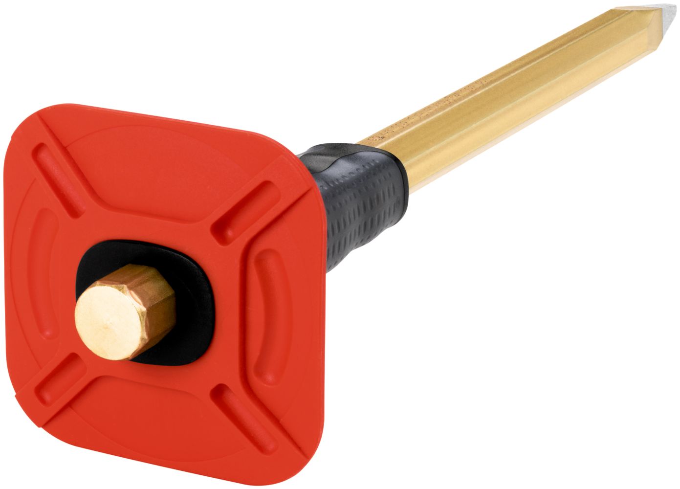 Pointed chisel with handguard 350 mm, octagonal 18 mm, polished thumbnail 7