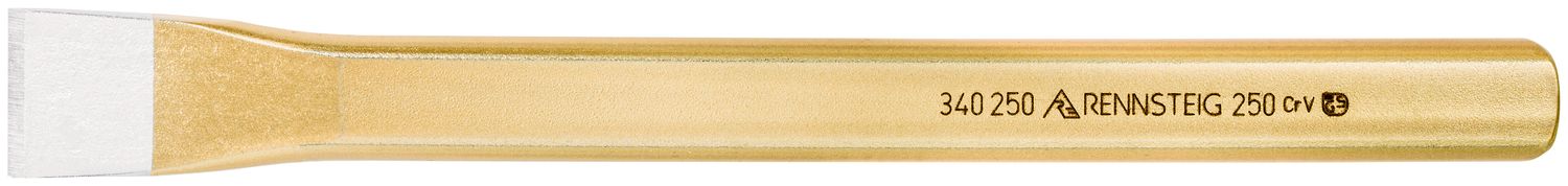 Masonry chisel 26 x 250 mm, painted