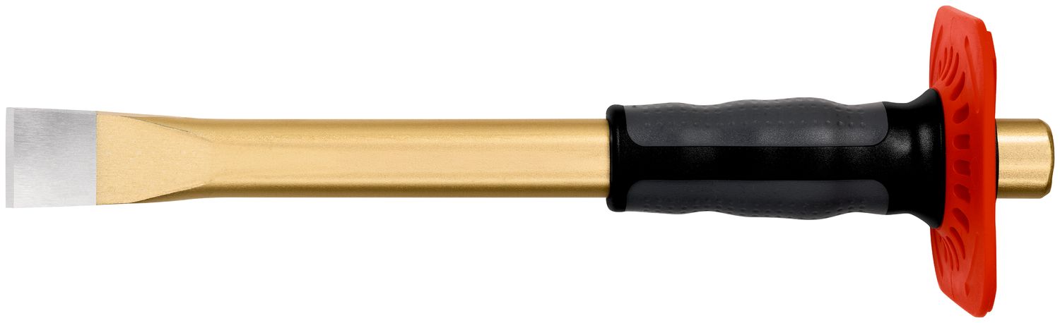 Masonry chisel with handguard 29 x 300 mm, polished thumbnail 5