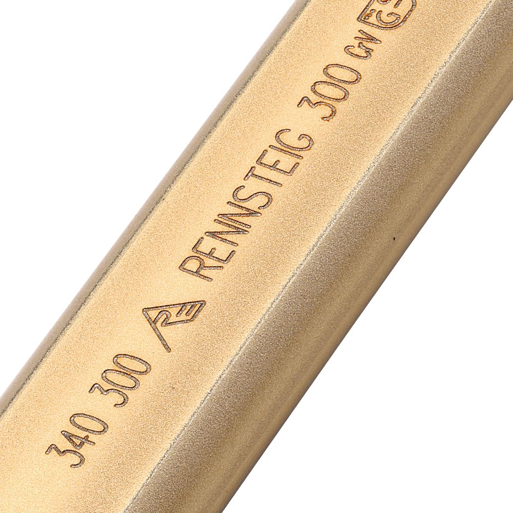 Masonry chisel with handguard 29 x 300 mm, painted thumbnail 3