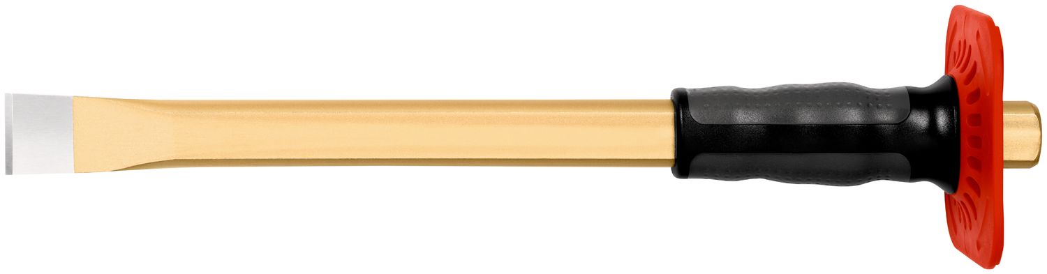 Masonry chisel with handguard 29 x 350 mm, polished thumbnail 5