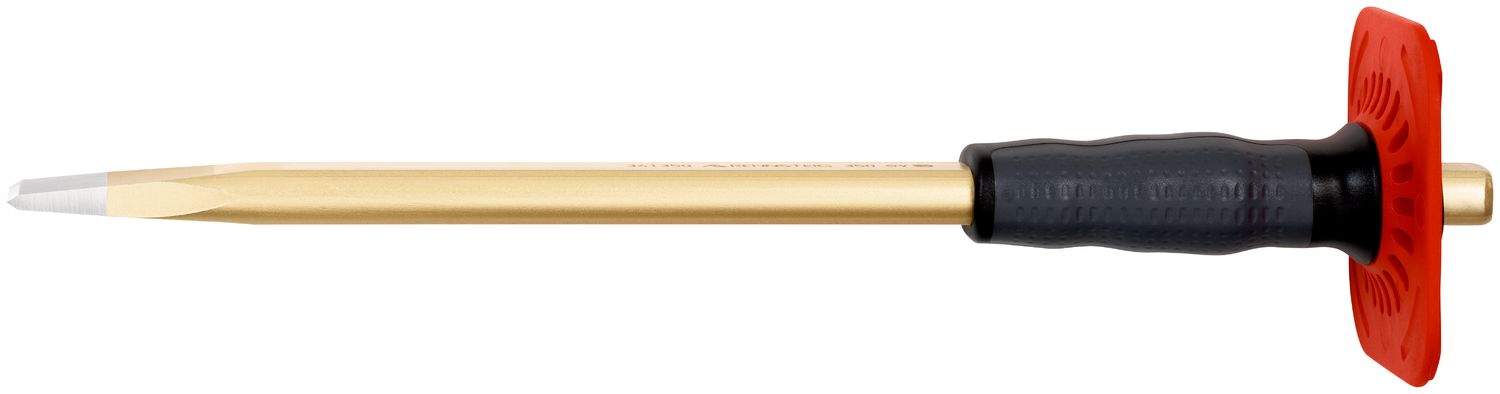 Masonry chisel with handguard 29 x 350 mm, polished thumbnail 6