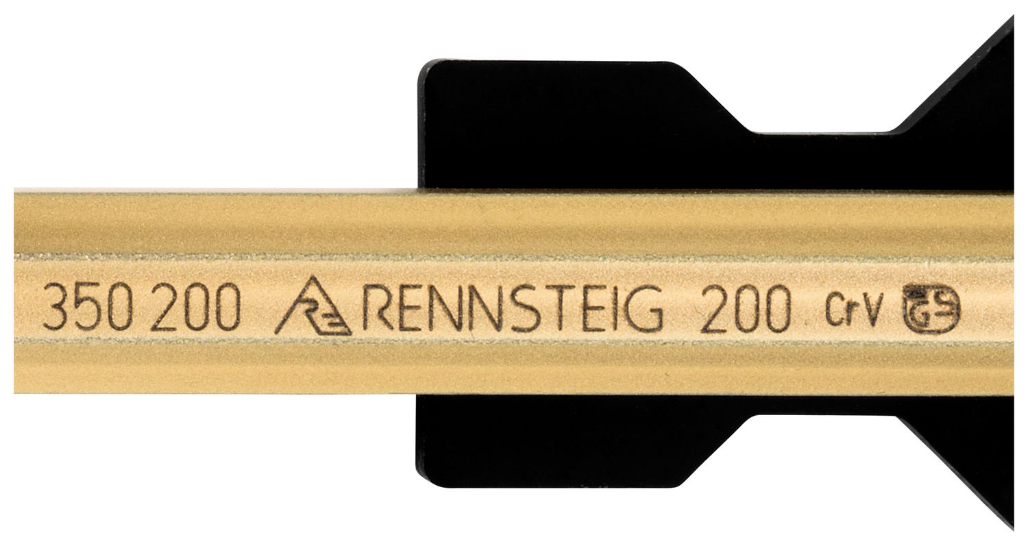 Masonry chisel DIY 23 x 200 mm, octagonal 16 mm, painted thumbnail 6