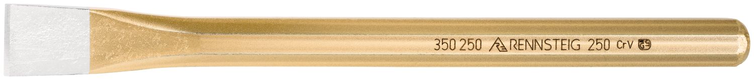 Masonry chisel 23 x 250 mm, octagonal 16 mm, painted