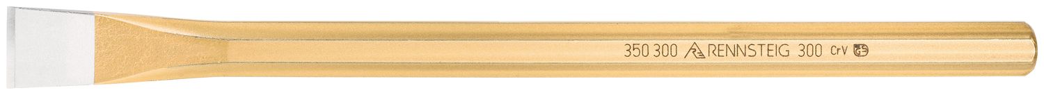 Masonry chisel 26 x 300 mm, octagonal 16 mm, painted