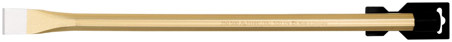 Masonry chisel DIY 30 x 500 mm, octagonal 20 mm, painted