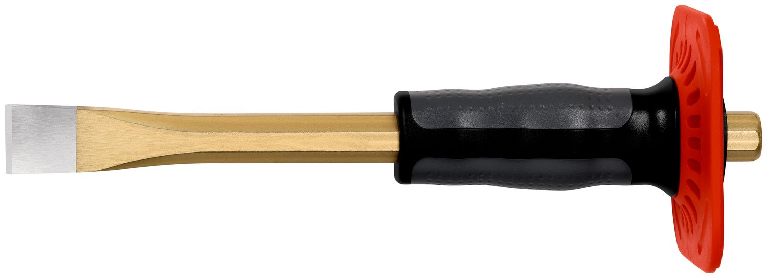 Masonry chisel with handguard 23 x 250 mm, octagonal 16 mm, polished thumbnail 2