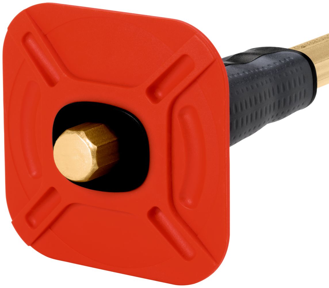 Masonry chisel with handguard 23 x 250 mm, octagonal 16 mm, painted thumbnail 8