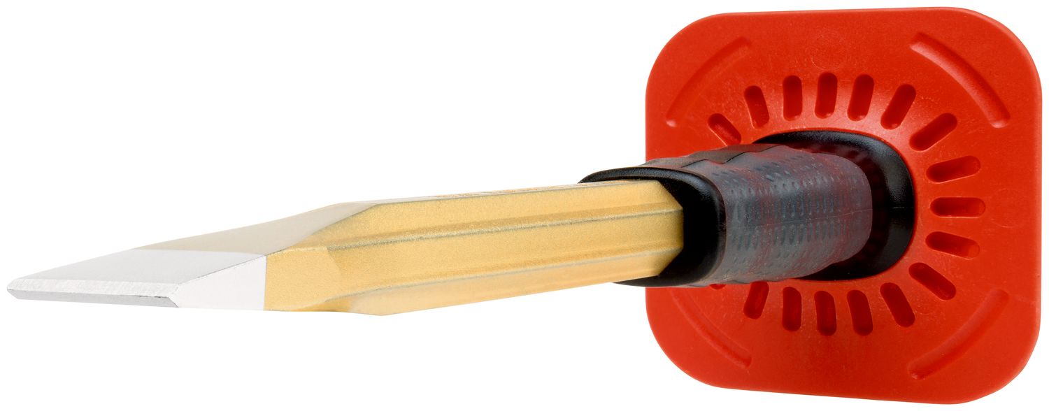 Masonry chisel with handguard 23 x 300 mm, octagonal 18 mm, painted thumbnail 5