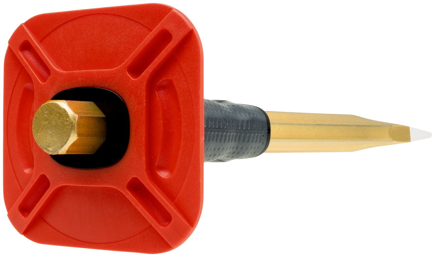 Masonry chisel with handguard 23 x 300 mm, octagonal 18 mm, painted thumbnail 8