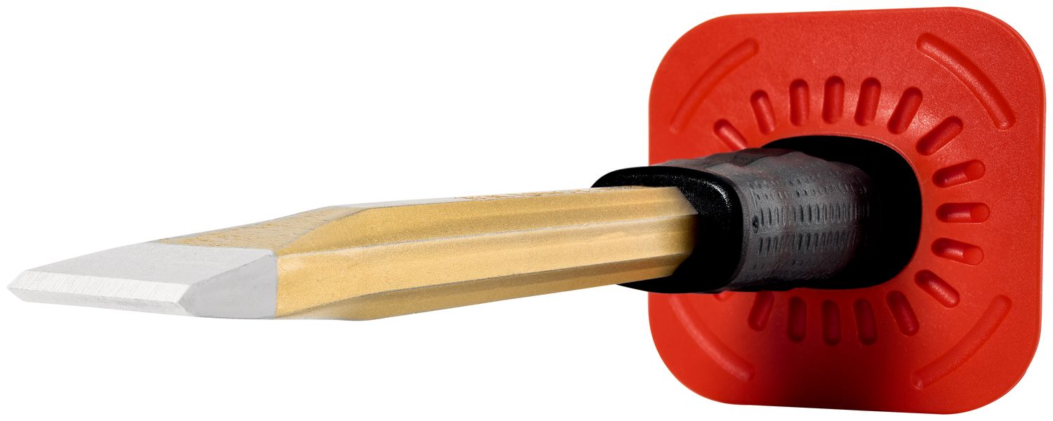 Masonry chisel with handguard 23 x 300 mm, octagonal 16 mm, painted thumbnail 5