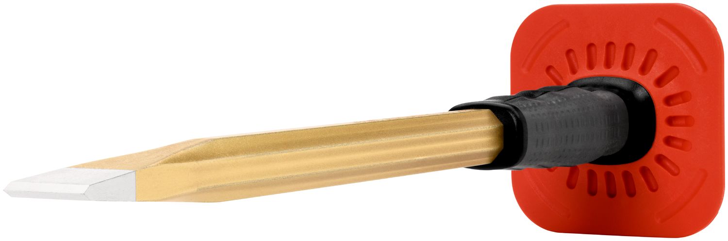 Masonry chisel with handguard DIY 23 x 350 mm, octagonal 18 mm, painted thumbnail 5