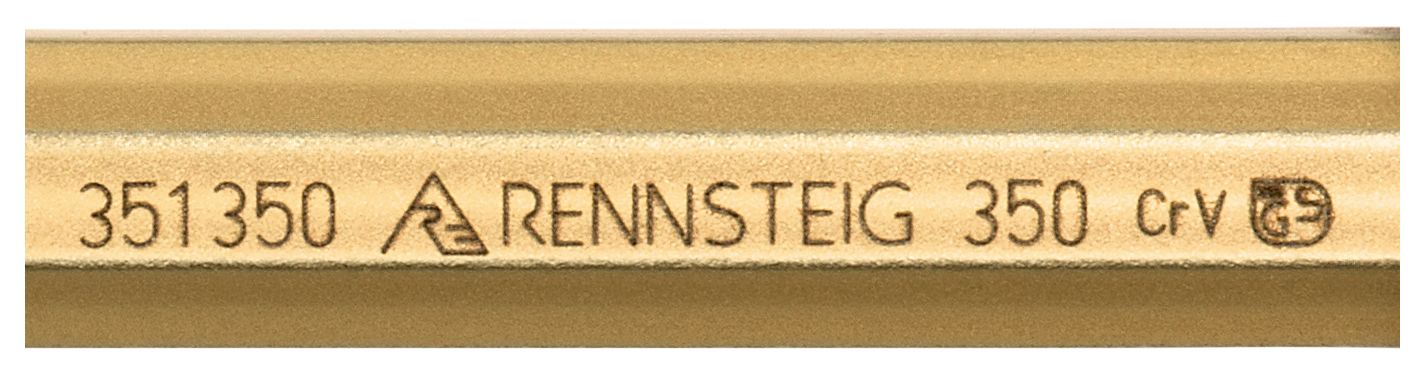 Masonry chisel with handguard 23 x 350 mm, octagonal 18 mm, painted thumbnail 6