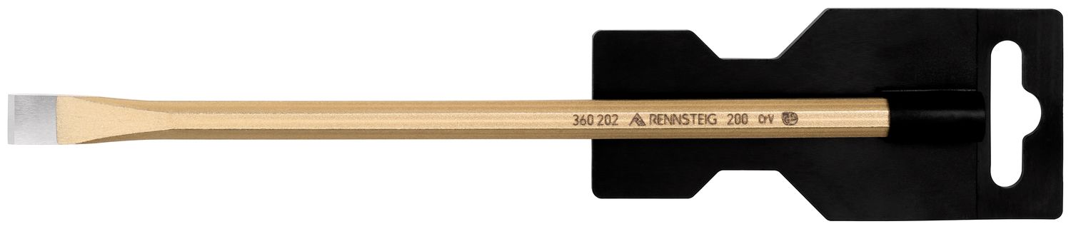 Electrician's chisel DIY 10 x 200 mm, octagonal 8 mm, polished