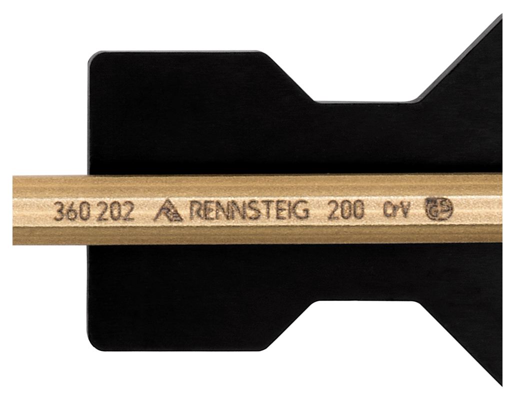 Electrician's chisel DIY 10 x 200 mm, octagonal 8 mm, polished thumbnail 6