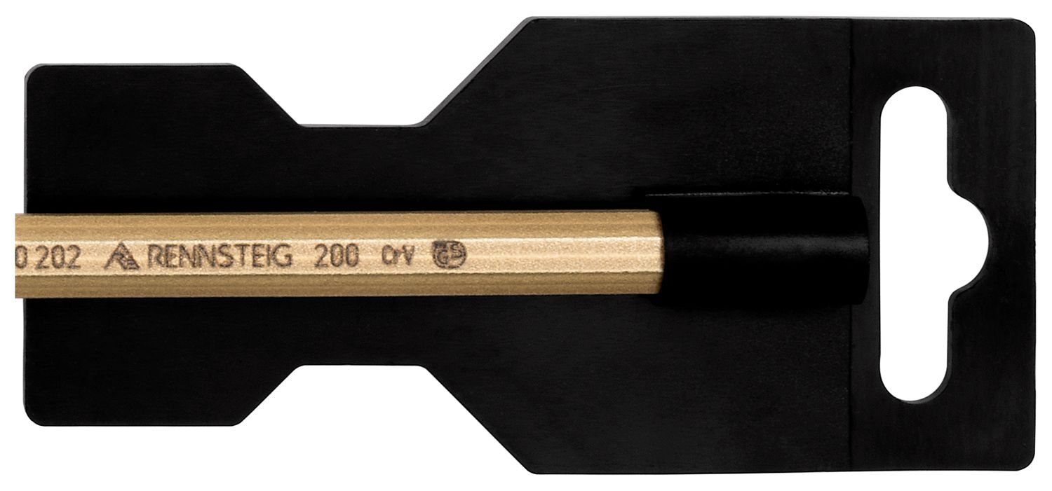 Electrician's chisel DIY 10 x 200 mm, octagonal 8 mm, polished thumbnail 7