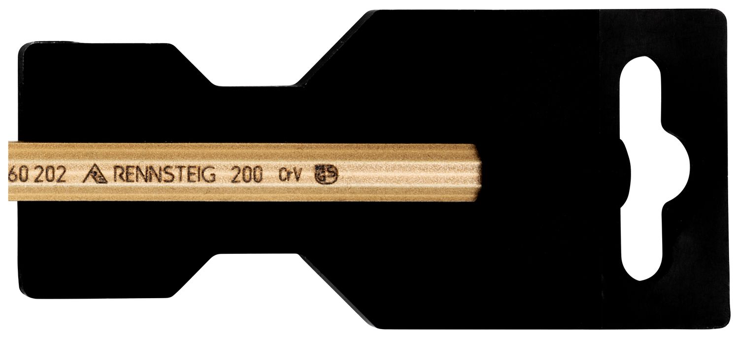 Electrician’s chisel DIY 10 x 200 mm, octagonal 8 mm, painted thumbnail 7