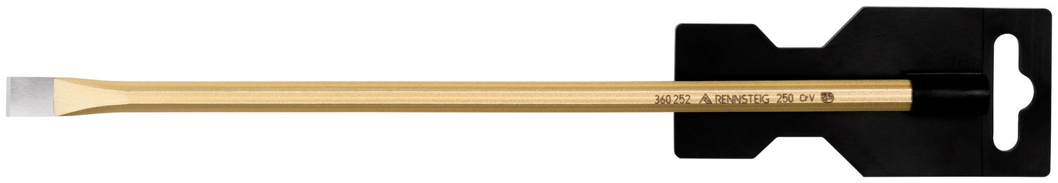 Electrician's chisel DIY 10 x 250 mm, octagonal 8 mm, polished